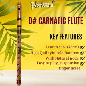 D# carnatic flute